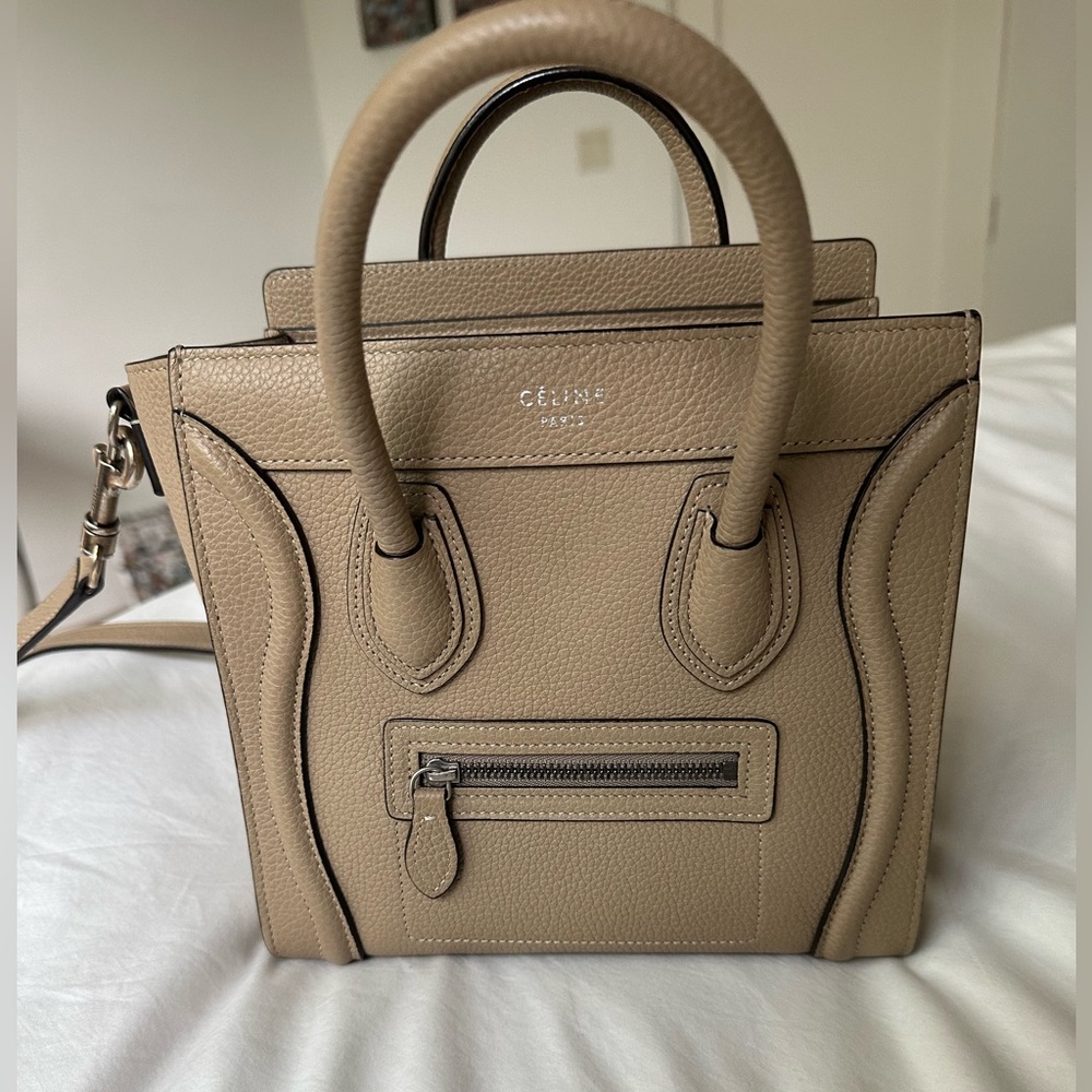 Celine Nano purse in Dune